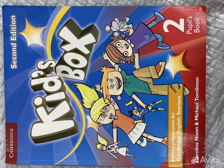Учебник Kids box second Edition