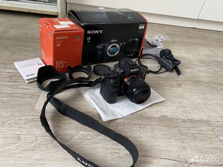 Фотоаппарат беззеркальный sony a 7 m II+объектив