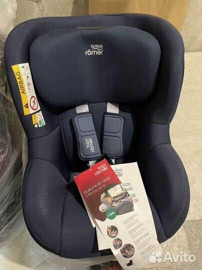 Автокресло britax romer dualfix m i size blue