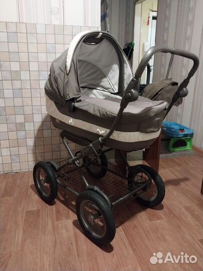 Итальянская коляска 2 в 1 