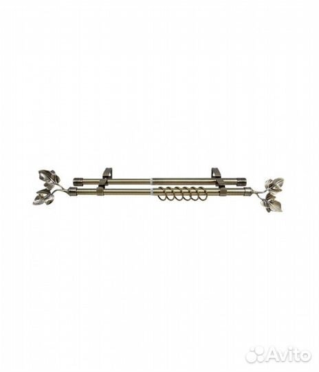 Карниз (4 цвета) металл раздвижной 1,6-3 метра