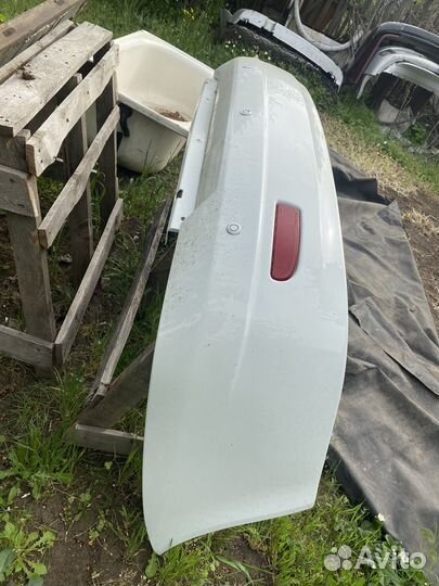 Задний бампер на приору седан с партроником