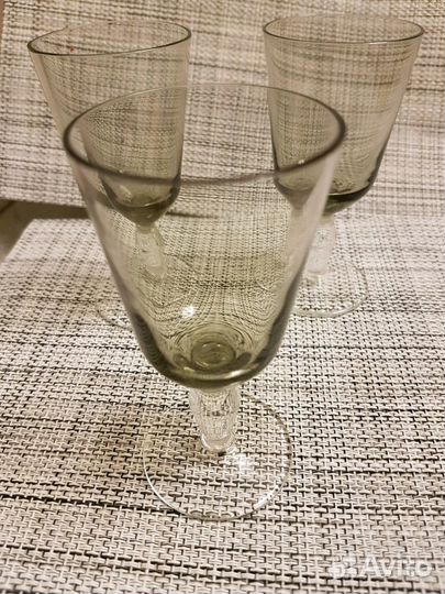 Рюмки темное стекло СССР