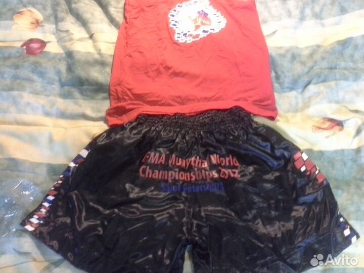 Офиц.комплект формы участника чм по Муай Тай