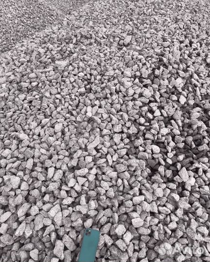 Щебень гравийный любых фракций