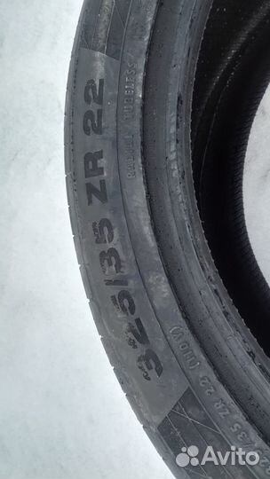 Continental ContiSportContact 5P 285/40 R22 и 325/35 R22 112Y