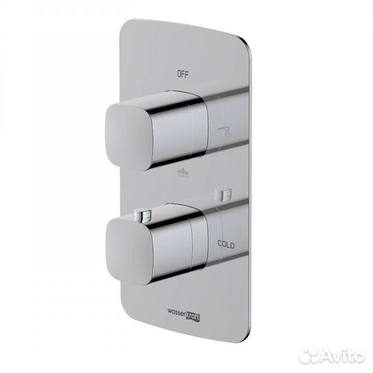 Смеситель Wasserkraft Naab 8644 Thermo для ванны