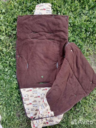 Теплый конверт в коляску