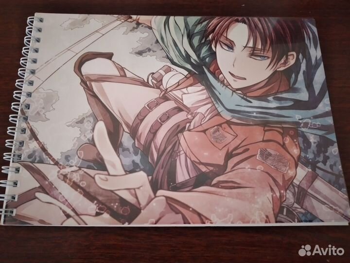 Блокнот с Леви (атака титанов)