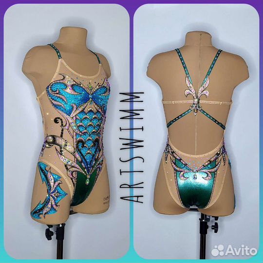 Пошив купальников для синхронного плавания