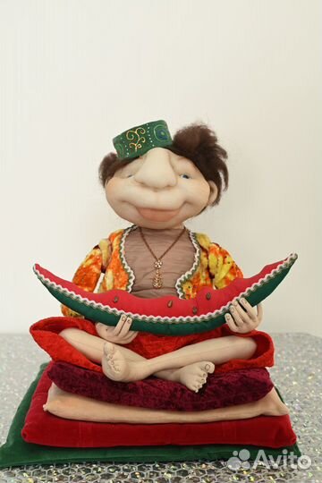 Куклы текстильные интерьерные ручной работы