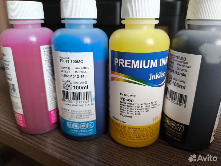 Краска для Epson E0013-100mc