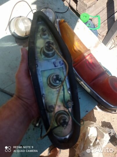 Задние фонари москвич