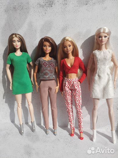 Одежда для куклы Барби пышки, петитки, высокой