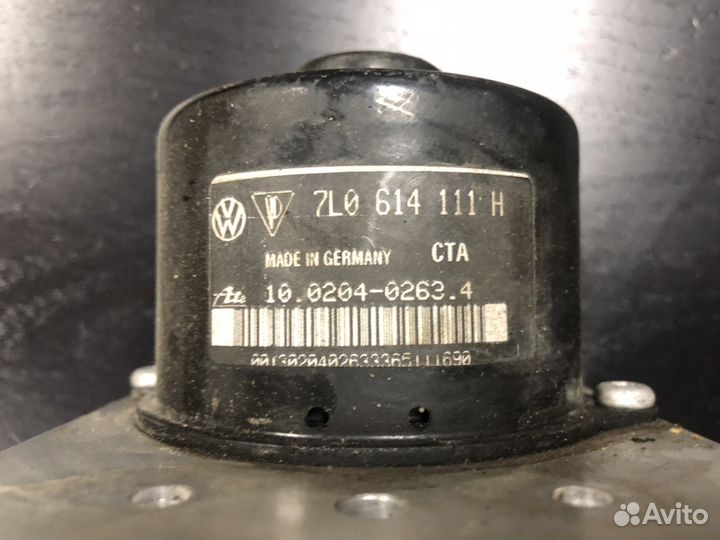 Блок абс ABS Порше Кайенн 7L0907379G