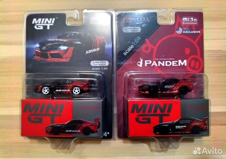 Mini Gt Toyota Supra Advan