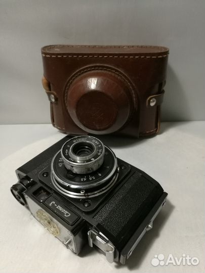 Фотоаппарат Смена-3 +чехол из СССР