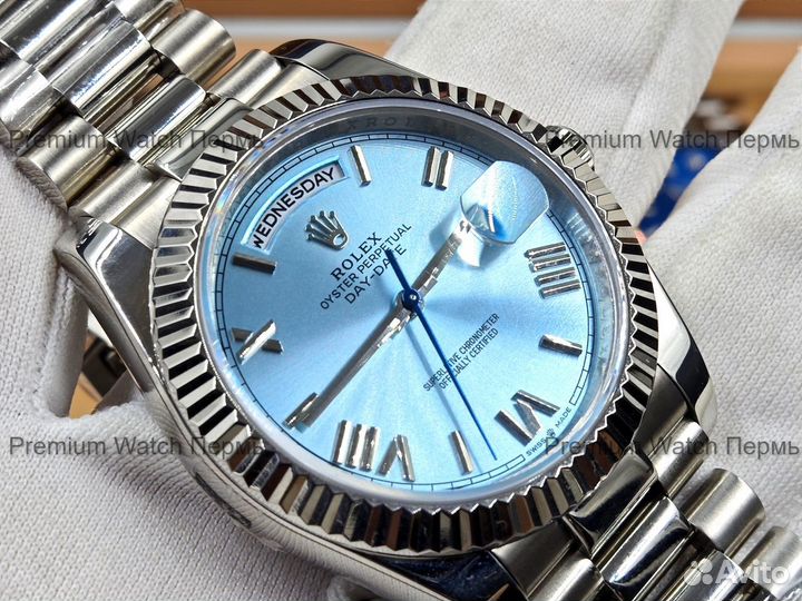 Rolex Day-Date Мужские часы сапфир