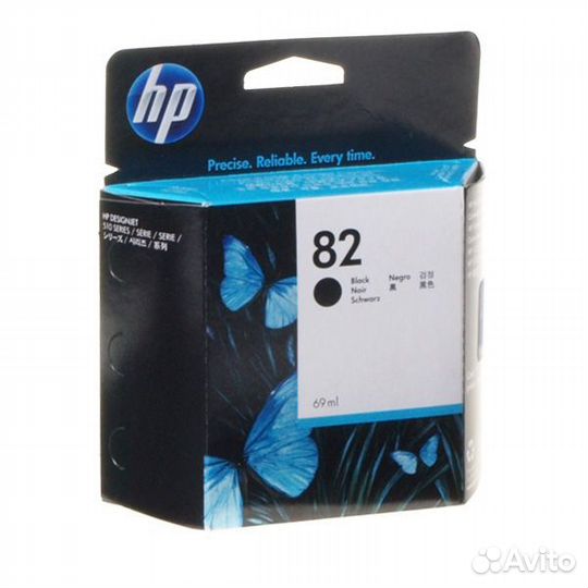 Картридж HP 82 CH565A Black, 5 штук (просрок)