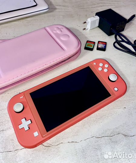 Nintendo switch lite с играми