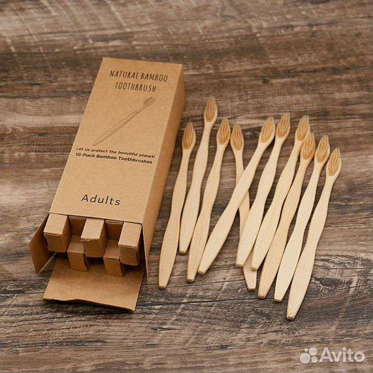 Зубная щётка бамбуковая
