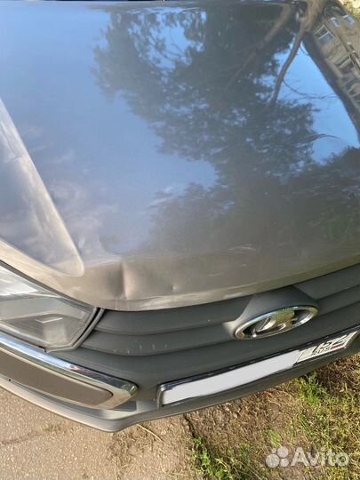 Капот granta fl