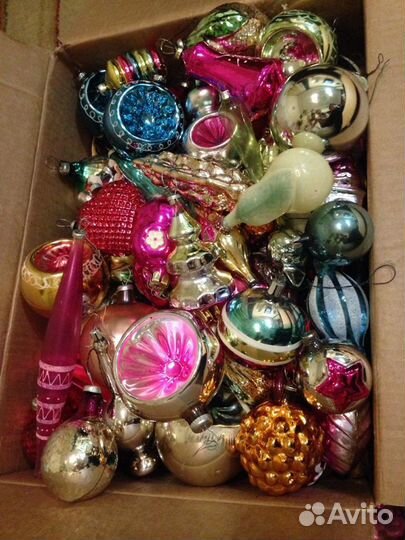 Новогодние игрушки СССР