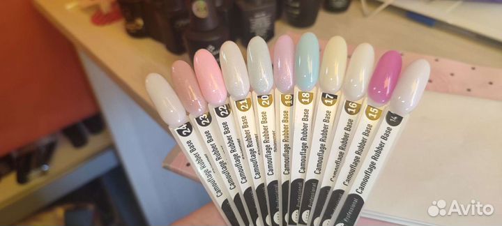 Камуфлирующая база с шиммером опалы