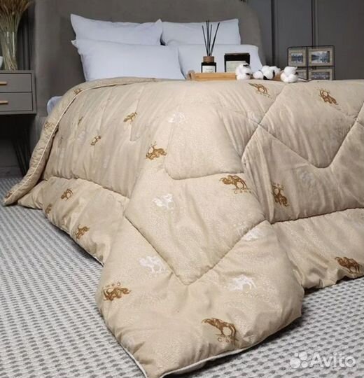 Одеяло из верблюжей шерсти 172х205