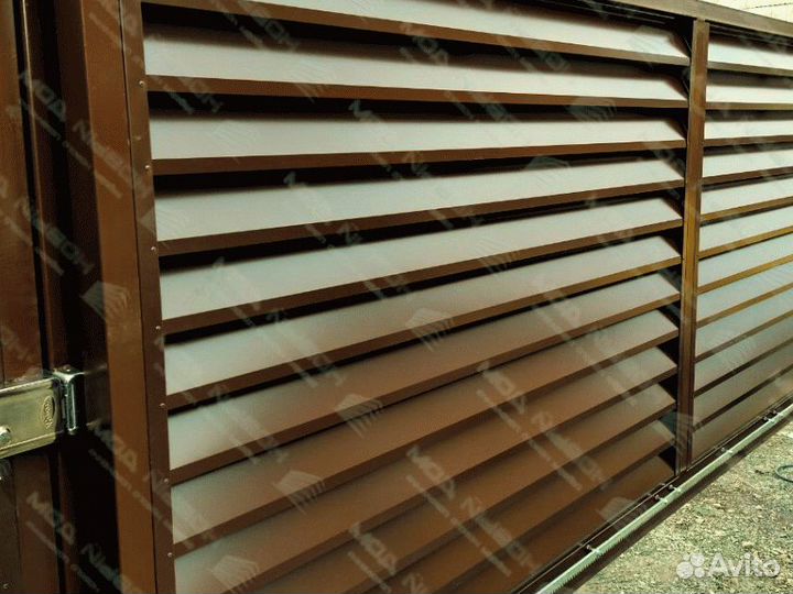 Забор жалюзи еврозабор
