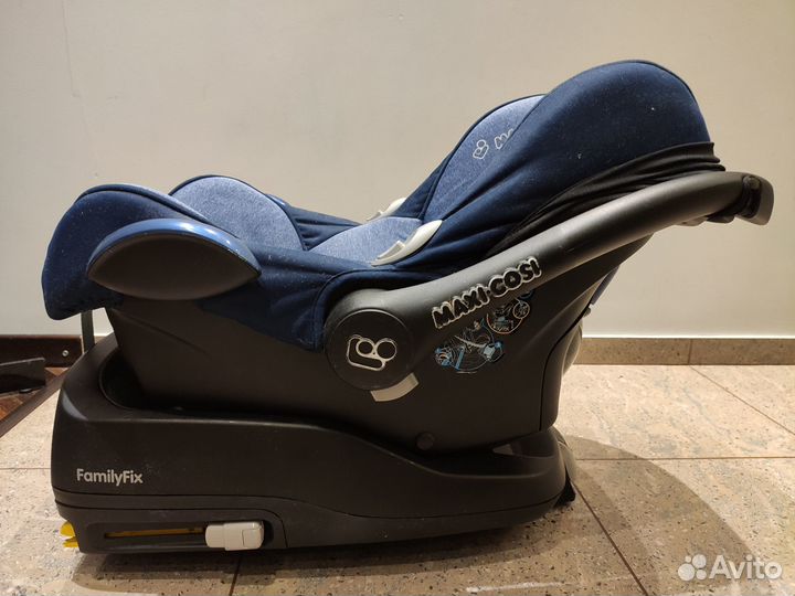Детское автокресло от 0 maxi cosi с базой