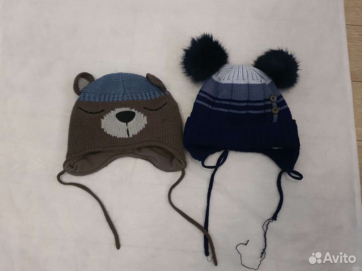 Шапка-шлем reima 48-50, варежки, перчатки