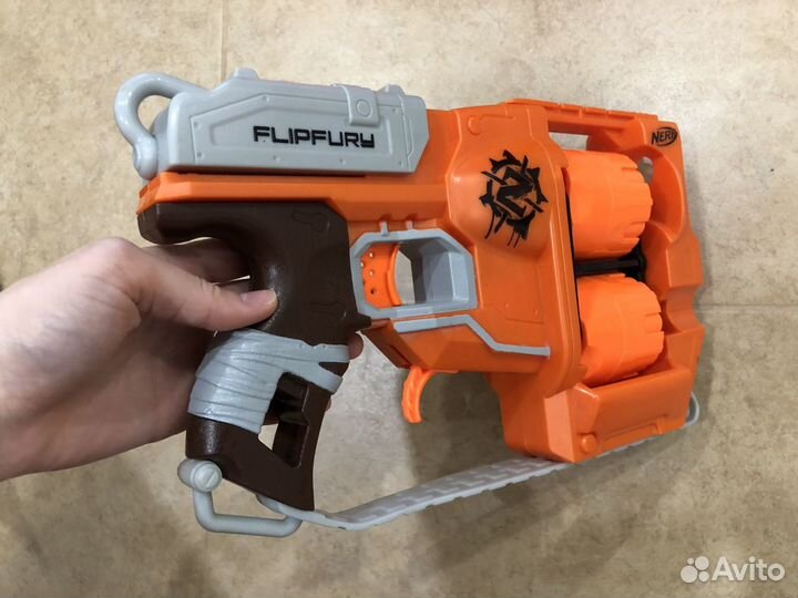 Бластер nerf зомби страйк