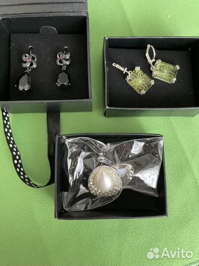 Серьги бижутерия