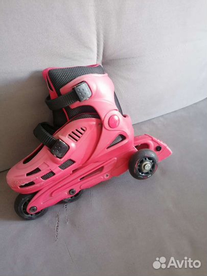 Роликовые коньки детские раздвижные