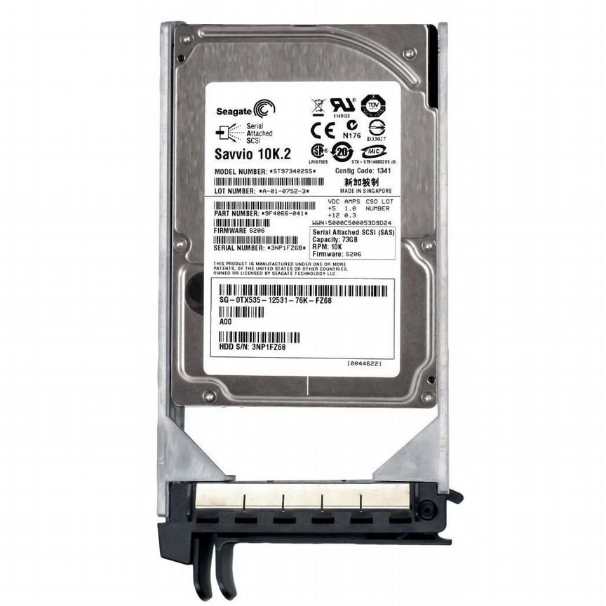 [TX535] Жесткий Диск Dell 73gb Sas 2,5" Hdd Tx535