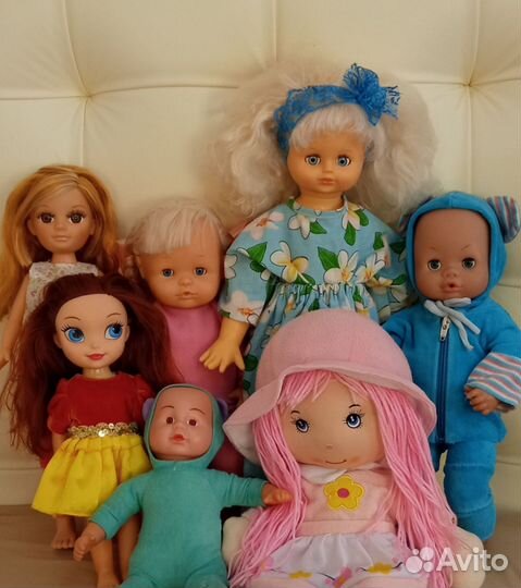 Куклы, пупсы пакетом