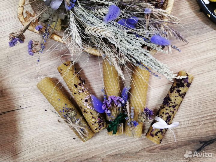 Свечи из натуральной вощины