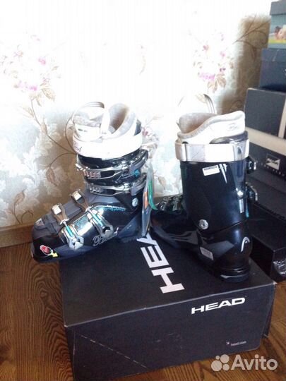 Продам лыжные ботинки head