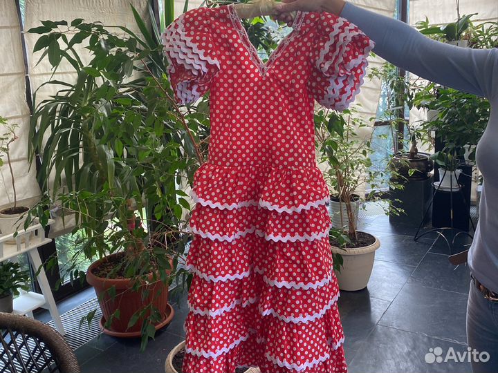 Платье для девочки испанское национальное