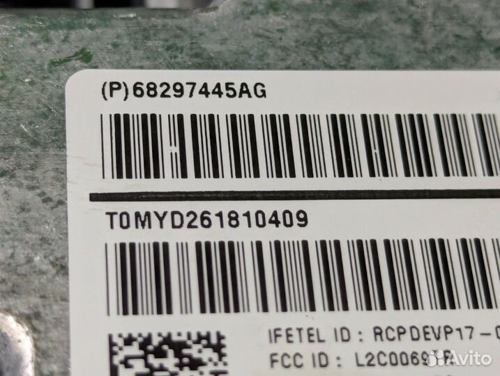 Дисплей, Jeep Cherokee 2019