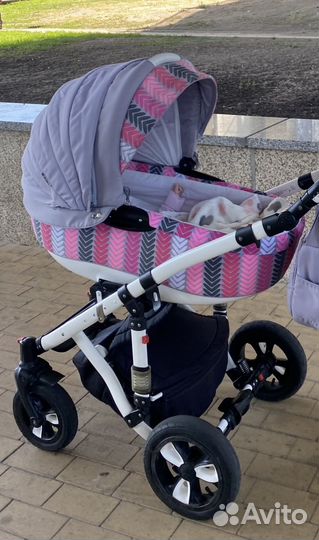 Коляска 2 в 1 бу