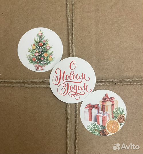 Менажница из дуба 28 см, подарок на Новый год