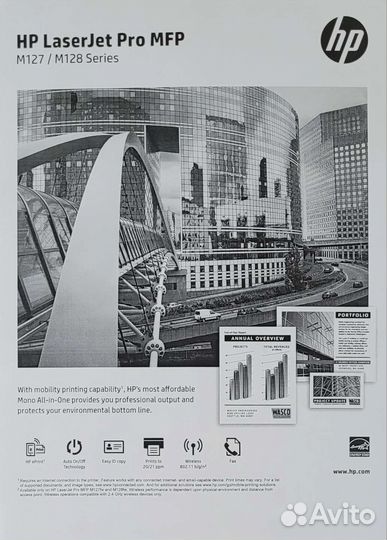 Мфу лазерный HP LaserJet Pro MFP M127fn