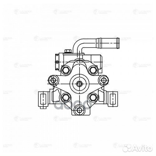 Насос гур для а/м Ford Transit (06) /Fiat Ducat