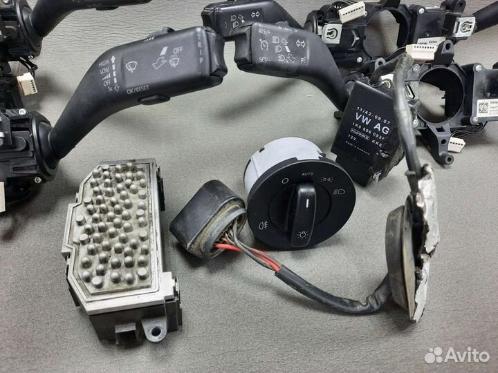 Подрулевые переключатели с круизом octavia a5fl