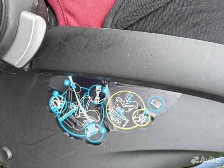 Автолюлька maxi cosi с базой