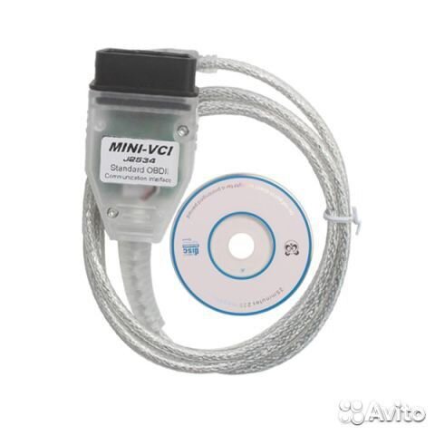 Сканер Toyota Mini VCI, techstream, J2534