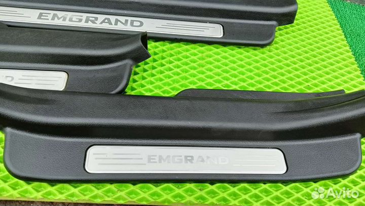 Накладки порога Emgrand EC7