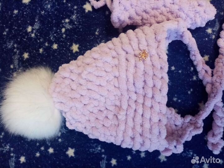 Шапка и варежки